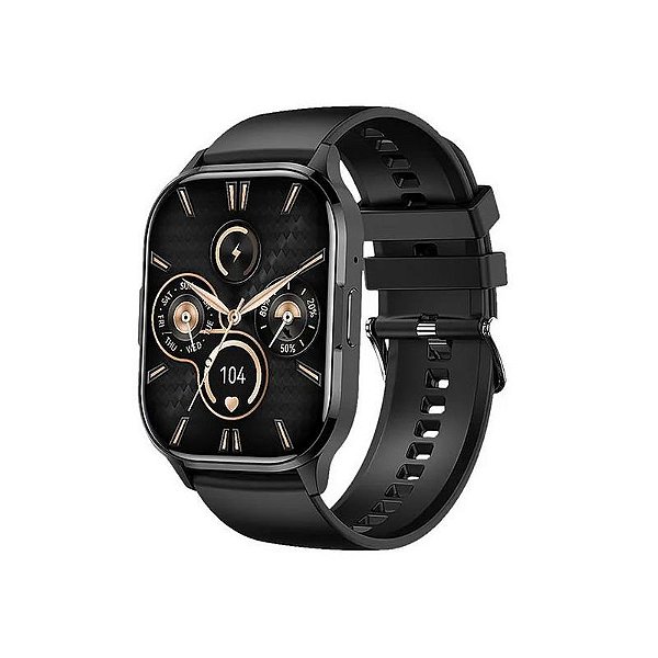 Relógio Inteligente G-Tide S3 Pro com Conectividade Bluetooth - Cor Preta