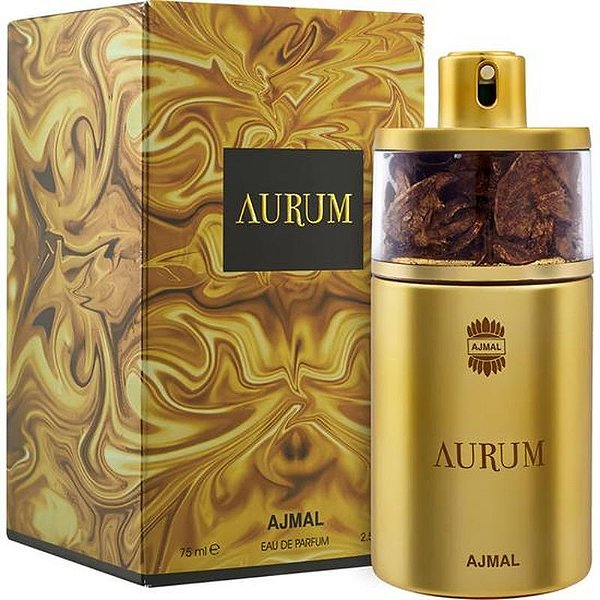 Perfume Feminino Ajmal Aurum Eau de Parfum 75ML - Elegância e Sofisticação