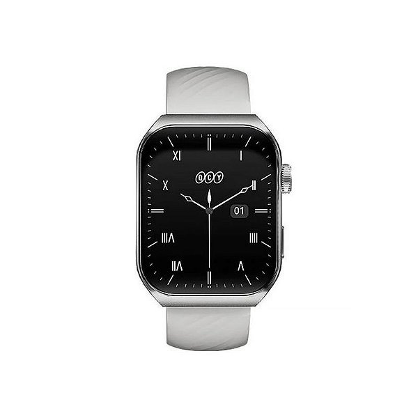 Relógio Inteligente QCY GS2 WA23S5A com Bluetooth - Cinza Gelo
