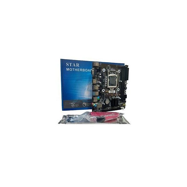 Placa Mãe Star B85 LGA 1150 – Rede 10/100/1000, NVM2 e USB 3.0