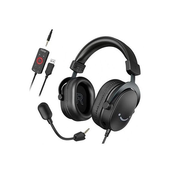 Fone de Ouvido Fifine H3 com Conexão P2 - Preto