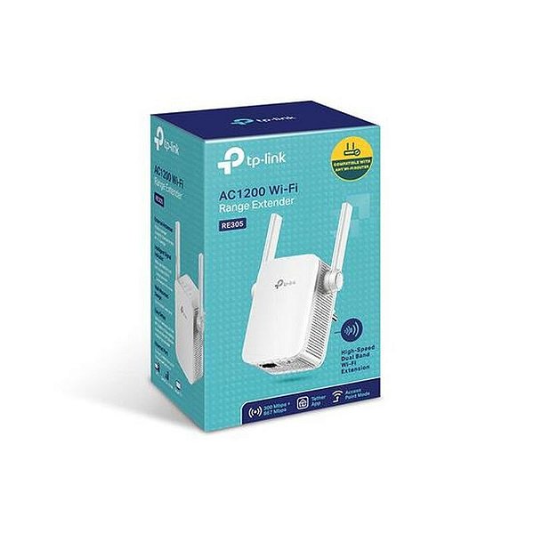 Repetidor de Sinal TP-Link RE305 Wifi Dual Band - Branca