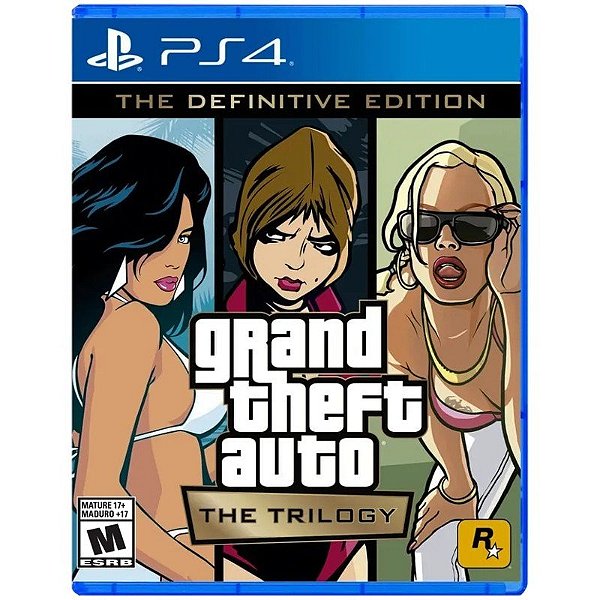 Jogo GTA Grand Theft Auto The Trilogy - PS4
