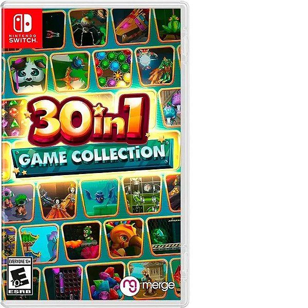 Coleção De Jogos 30 Em 1 Para Nintendo Switch