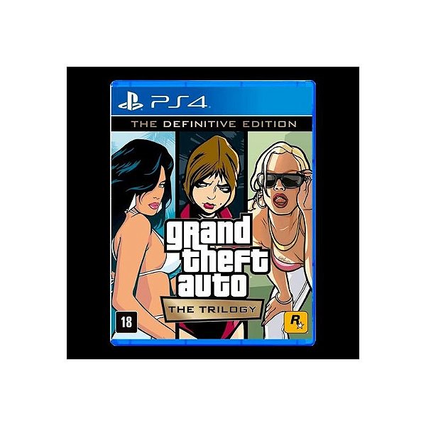 Trilogia Definitiva Grand Theft Auto para PS4 - Edição Especial
