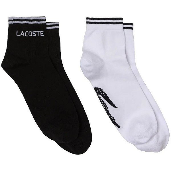 Meias Soquete Lacoste RA8744 23 258 (2 Pares)