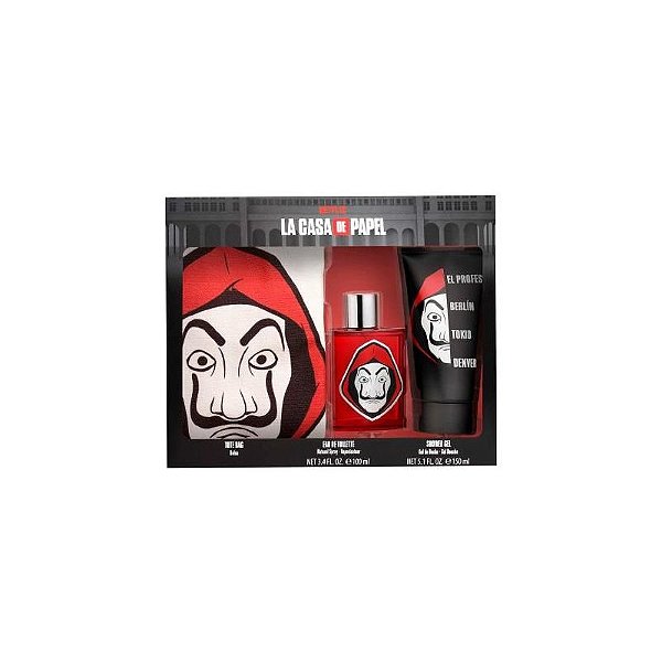 Kit Perfume Casa de Papel EDT 100ml - Inspirado na Série de Sucesso da Netflix.