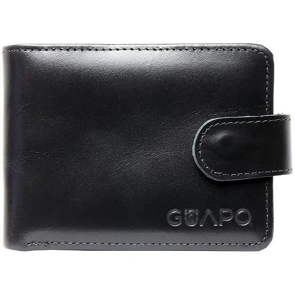 Carteira de Couro Masculina Guapo 135-BC em Estilo UPP