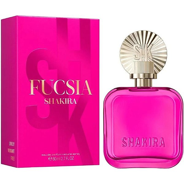 Perfume Fucsia Shakira Eau de Parfum 80mL para Mulheres