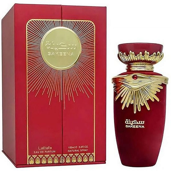 Perfume Feminino Lattafa Sakeena Eau de Parfum 100 ML - Elegância e Sofisticação