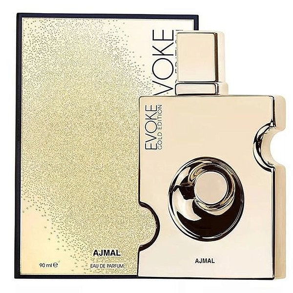 Perfume Ajmal Evoke Gold Edition Eau de Parfum Masculino 90ml - Elegância Intensa