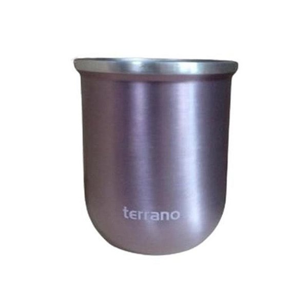 Cuia Lila de Aço Inox Terrano AC403070486 - Elegância e Durabilidade