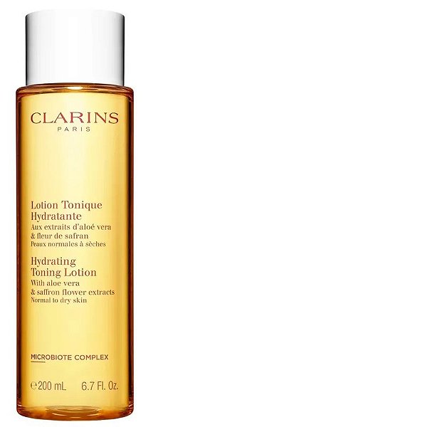 Loção Hidratante Tonificante Clarins - 200Ml Para Pele Suave E Radiante