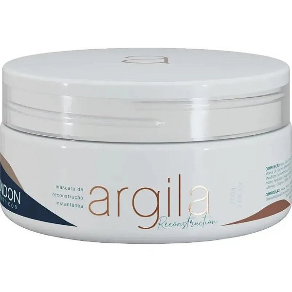 Máscara Capilar de Reconstrução com Argila - London Cosméticos 200g