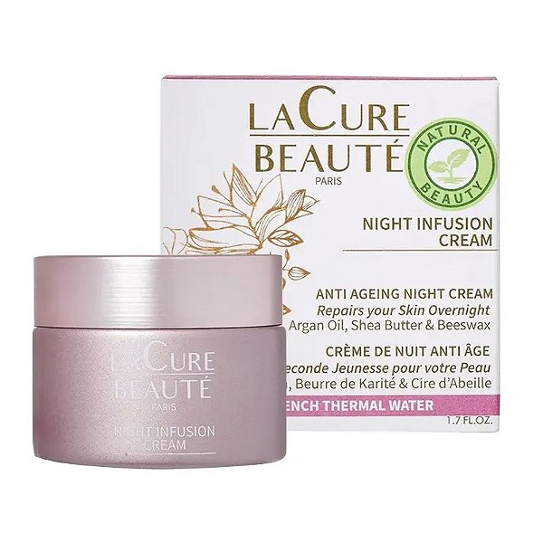 Creme Noturno Hidratante La Cure Beauté - Infusão de Juventude 50mL