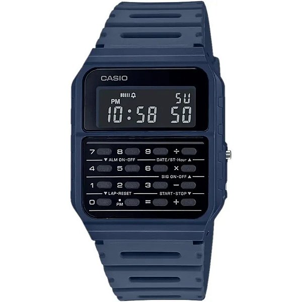 Relógio Digital Casio CA-53WF-2BDF Unissex - Estilo Moderno e Funcional