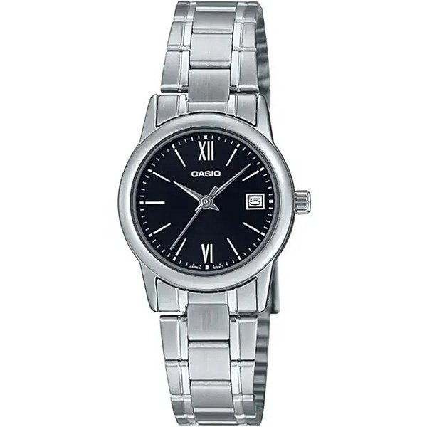 Relógio Analógico Feminino Casio LTP-V002D-1B3UDF - Elegância e Precisão