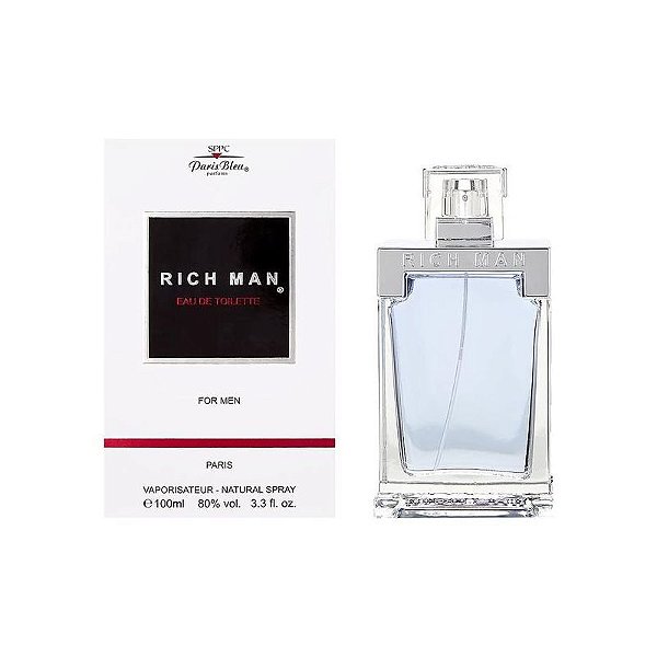 Perfume Paris Bleu - Eau de Toilette Masculino 100ML para o Homem Sofisticado