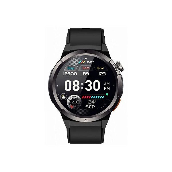 Smartwatch QCY Active GX WA24S12A com Bluetooth - Preto e Recursos Avançados