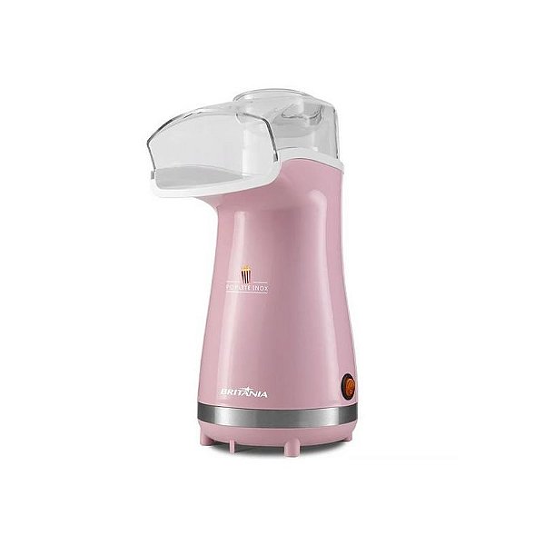 Pipoqueira Elétrica Britânia Poplite Inox Rosa 1.200W 220V - Eficiência e Estilo