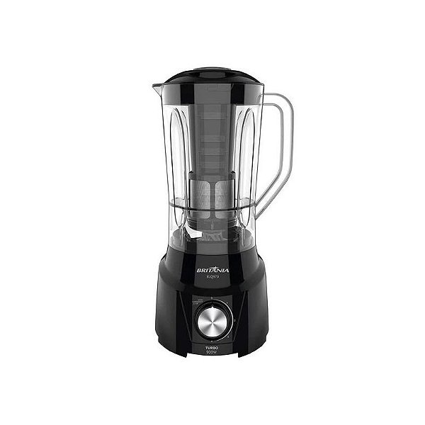 Liquidificador Britânia Turbo BLQ970 900W 2.6L Preto 220V - Alta Performance e Eficiência