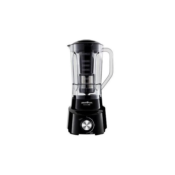 Liquidificador Britânia Diamante 800W 2.6L 110V - Preto - Alta Performance e Design Moderno