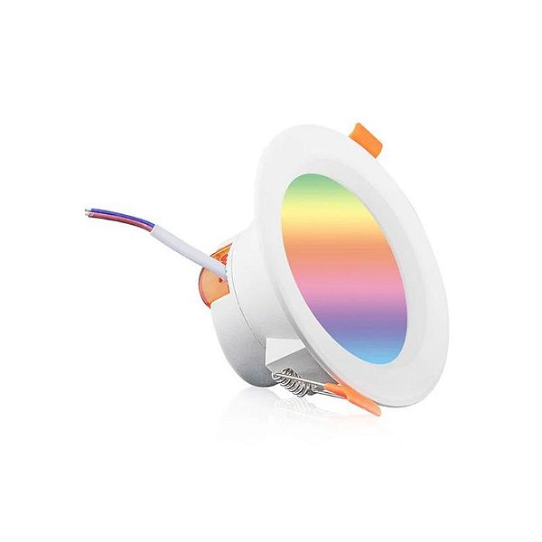 Lâmpada LED Moes Inteligente Downlight RGB Wi-Fi 10W com Temperatura de Cor Ajustável