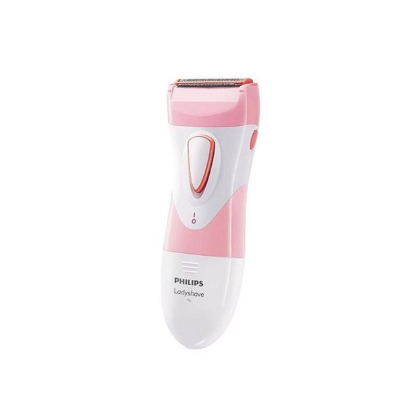 Depilador Philips HP6306/00 Sem Fio - Rosa e Branco, Bateria AA Inclusa