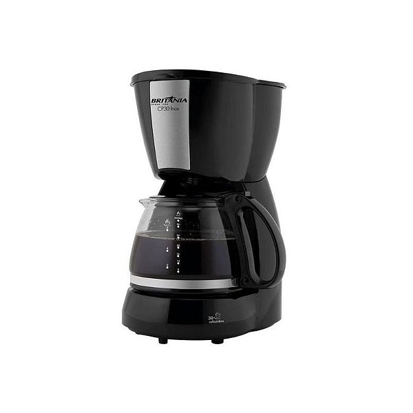 Cafeteira Elétrica Britânia CP30 Inox 110V - Design Moderno e Alta Performance