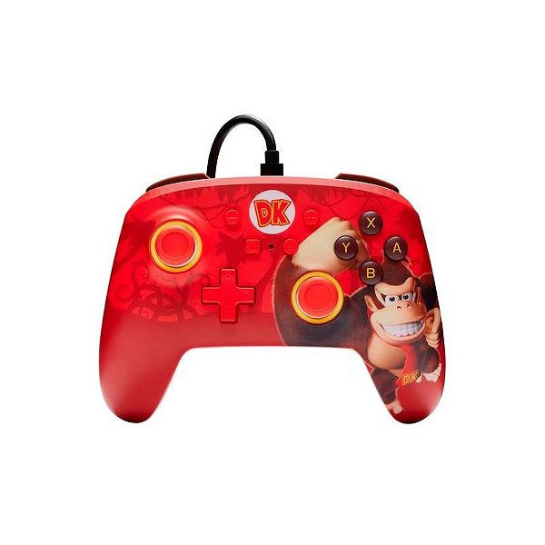 Controle Powera Enwired Donkey Kong para Nintendo Switch - PWA-A-08991
