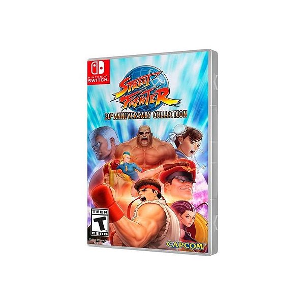 Coleção de Jogos Street Fighter 30 Anos para Nintendo Switch