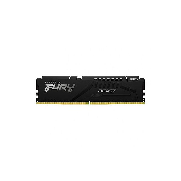 Memória RAM DDR5 8GB 5600MHz Kingston Fury Beast Preta