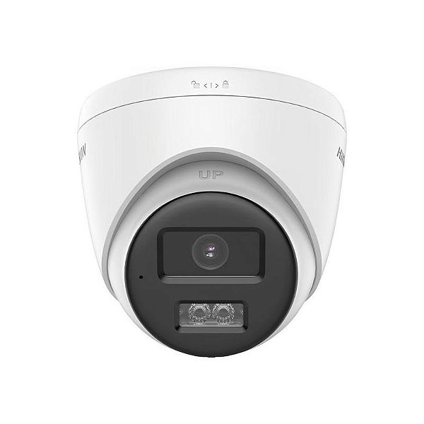 Câmera de Vigilância Turret Hikvision DS-2CE78D0T-LTS - Modelo Branco e Preto