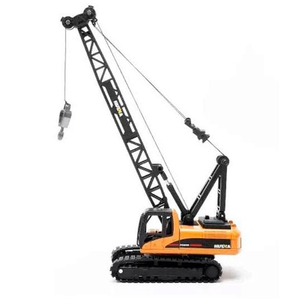 Guindaste Crawler Metálico Huina Miniatura 1/50 - Modelo 1720