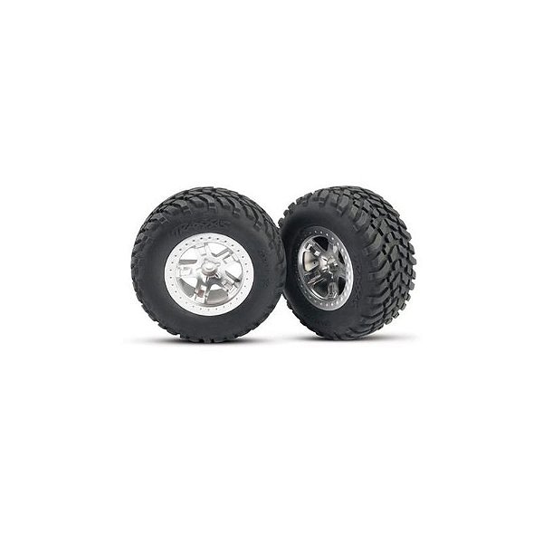 Roda Off-Road Traxxas SCT 2FRONT Satin 12MM para 2WD Slash 5875