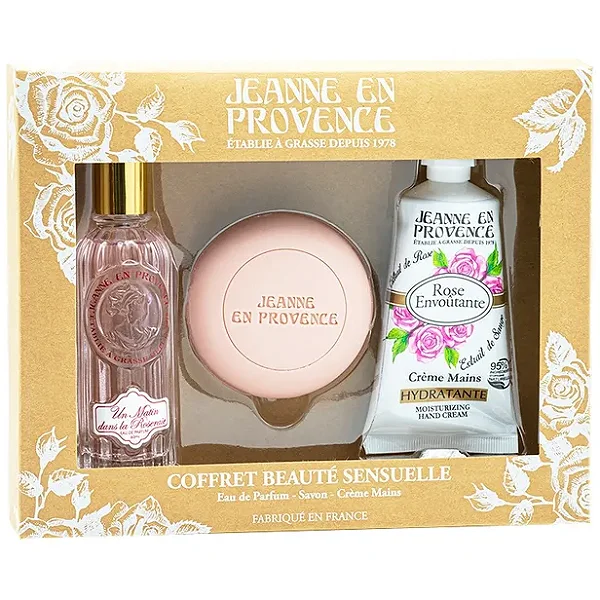Conjunto de Perfume Jeanne En Provence EDP 60ml + Creme de Rosa 75ml + Sabonete 100g - Feminino