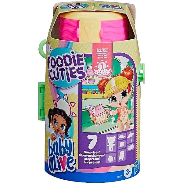 Boneca Bebê Alimentação Fofinha Hasbro F6970 - Surpresa