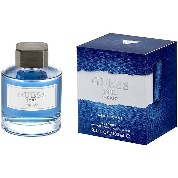 Perfume Guess 1981 Indigo Edt 100Ml Masculino