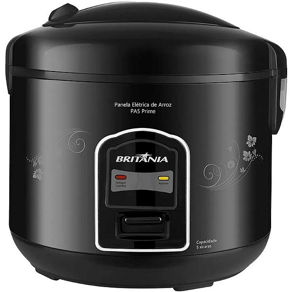 Panela Elétrica de Arroz Britânia PA5 Prime 400W 110V/60Hz: Arroz perfeito com praticidade e eficiência.