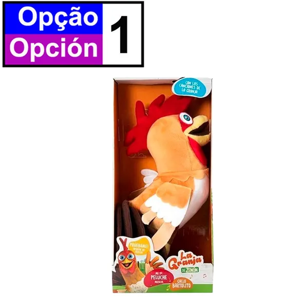 Pelúcia Interativa La Granja de Zenon - Modelo 8002