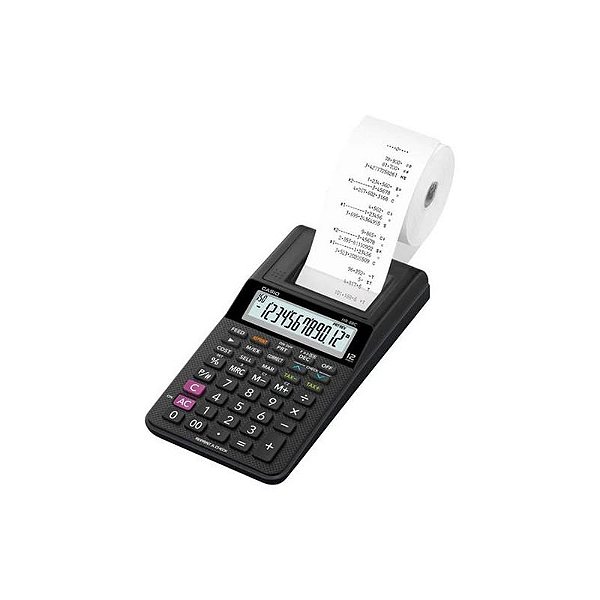 Calculadora De Impressão Casio Hr-8Rc - Cor Preto
