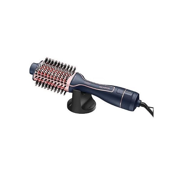 Escova Rotativa Mondial ES 01 com 1.200W. Bivolt - Azul Rose Gold