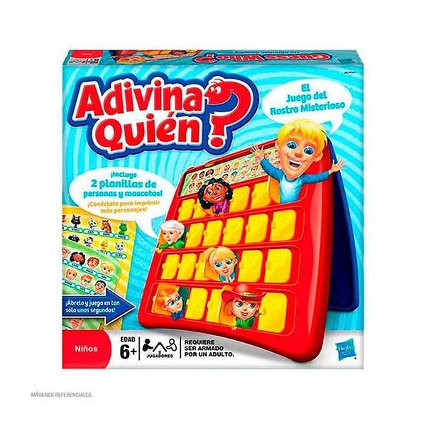 Jogo Guess Who - Diversão Garantida Para A Família