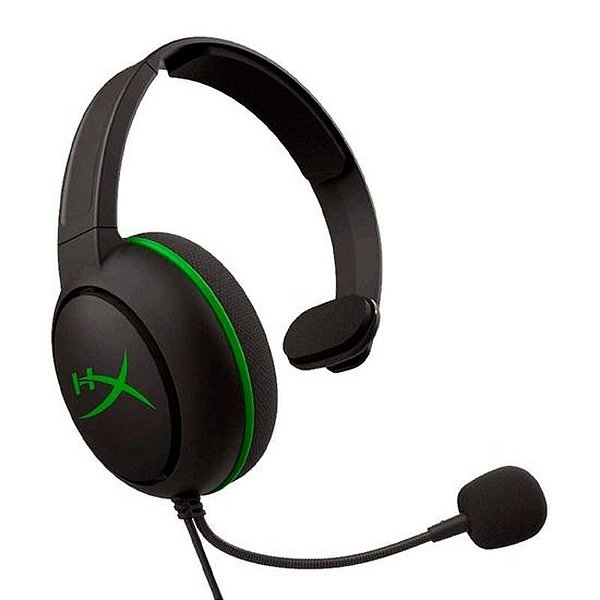 Fone De Ouvido Hyperx Cloudx Chat Mini Jack 3.5Mm - Preto