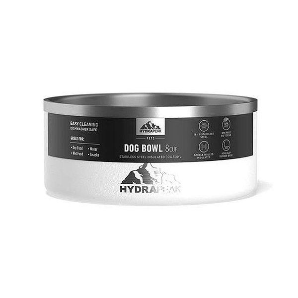 Comedouro Hydrapeak Hp-Bowl-8 2L Branco