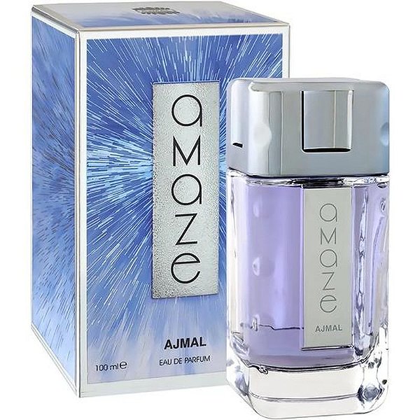 Perfume Masculino Ajmal Amaze EDP 100ML - Elegância e Sofisticação em Cada Fragrância