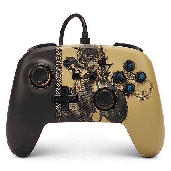 Controle PowerA Melhorado com Fio para Nintendo Switch - Arqueiro Antigo