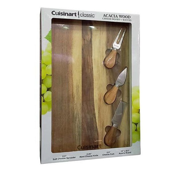 Tábua de Madeira para Queijos Cuisinart