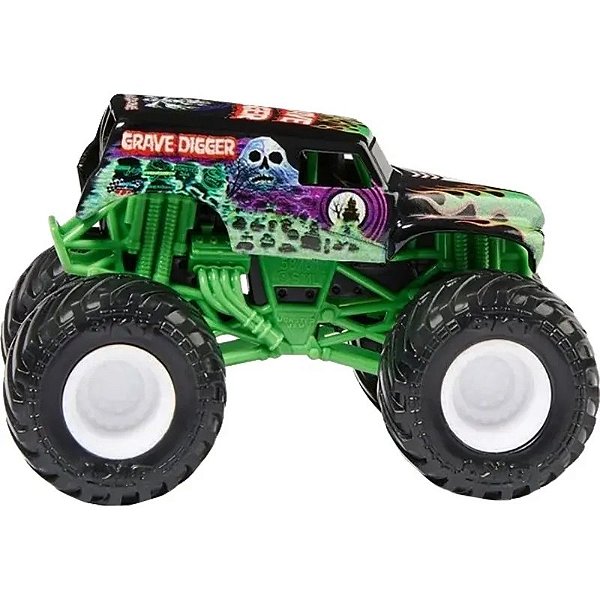 Carrinho De Monstro Grave Digger - Spin Master Monster Jam - 6044990
