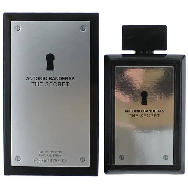 Perfume Masculino Antonio Banderas The Secret Edt 200Ml - Elegância E Mistério